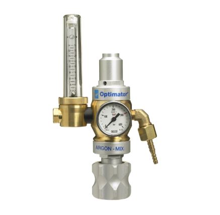 Optimator virtaussäädin Ar/H2, 0-34 l/min